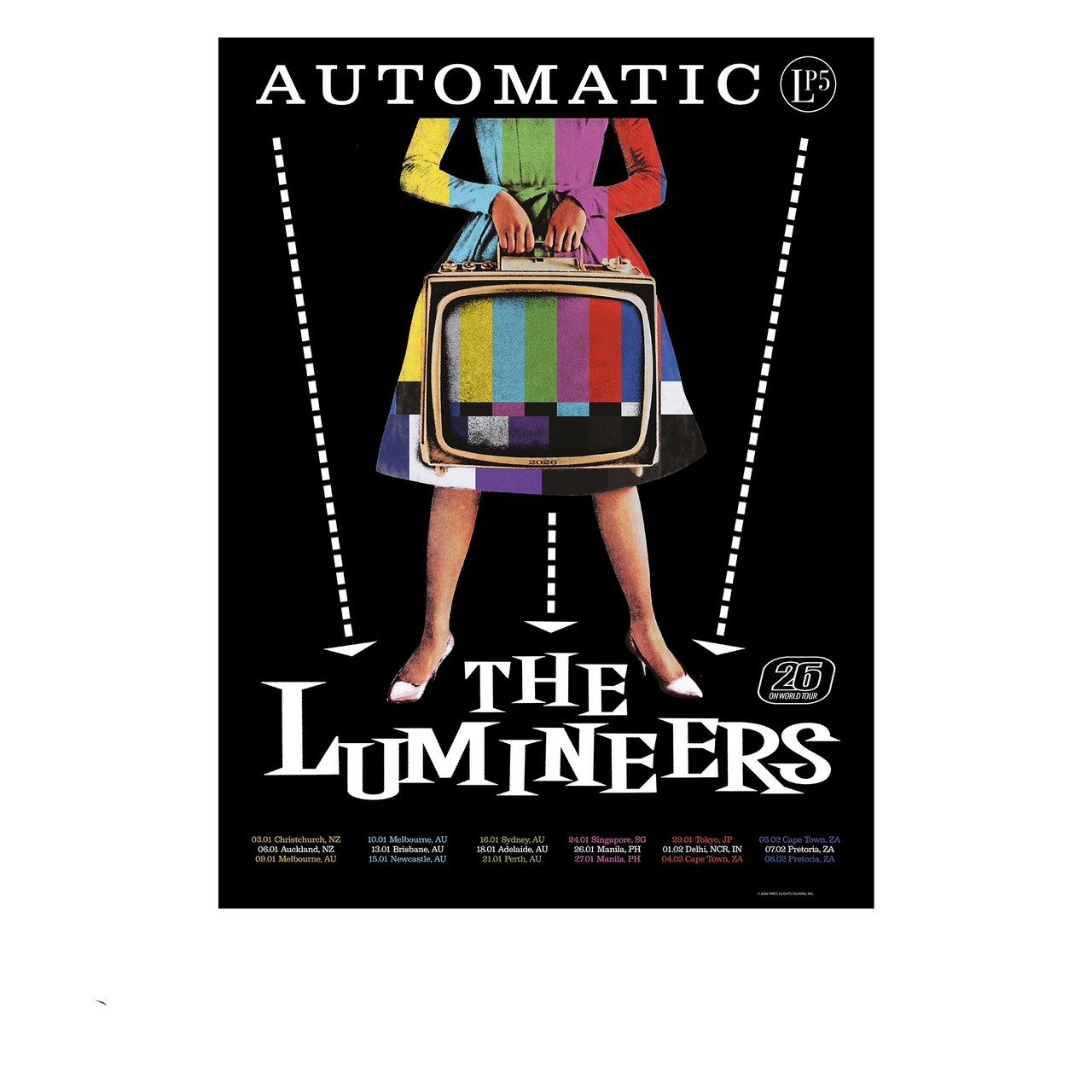 Automatic 2026 World Tour Poster