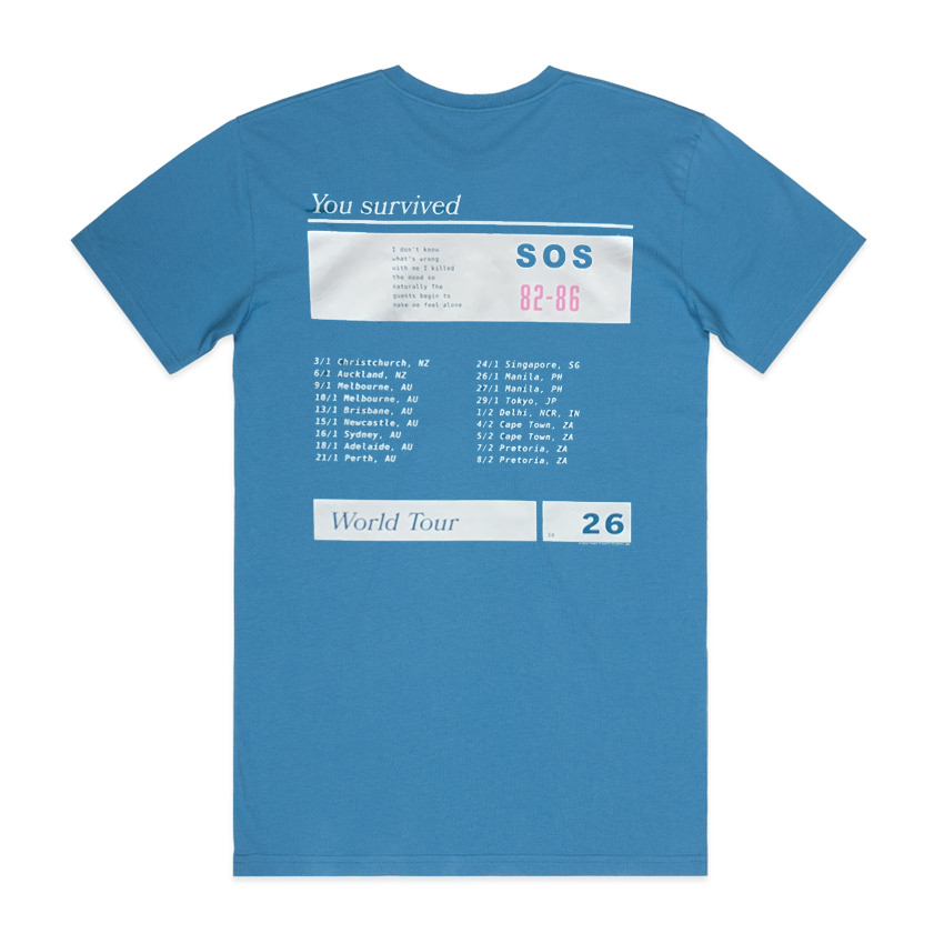 Automatic Tour Tee - Blue